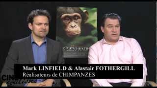 CinéCoulisses.fr rencontre les réalisateurs de "Chimpanzés" (Disneynature)