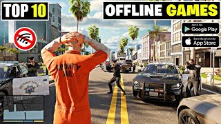 Top 10 Best OFFLINE Games for Android 2024 | 10 High Graphics Offline Games for Android