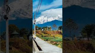 Beautiful nepal | Mountain view | pokhara nepal🇳🇵