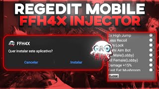 ATUALIZADO !😱FFH4X MOD MENU INJECTOR PARA A NOVA ATUALIZAÇÃO NO FREE FIRE ANTI BAN GRÁTIS 😱!!