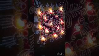 Diwali rangoli design || #shorts #ytshorts #tradingshorts #diwali