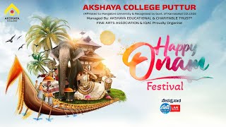 AKSHAYA COLLEGE||Happy Onam Festival||