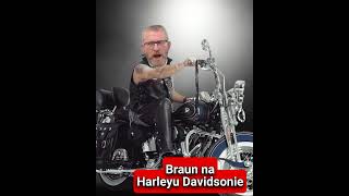 Grzegorz Braun na Harleyu!