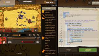 Harrowland CodeCombat. Python