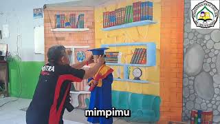 sesi foto wisuda siswa-siswi tahun ajaran 2023/2024, Paud Al-Muttaqin #paud #beranda