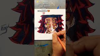 my demon slayer sketch book 🤩🤩💯💯#viral #viral #artist #shortsvideo #trending #anime #demonslayer #yt