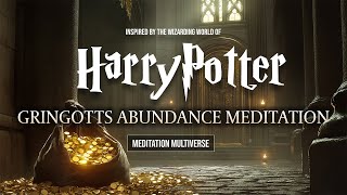 ABUNDANCE MEDITATION in Harry Potter's Gringotts Bank