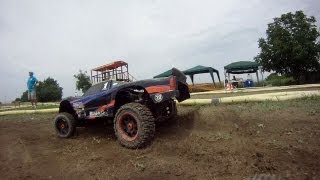 Chasing an HPI Baja 5T