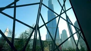 Mesmerizing Walk Through Dubai Mall to Witness the Majestic Burj Khalifa ( original audio )