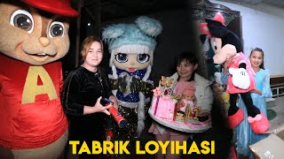 FARANGIZNI 11YOSHI BILAN ONASI TABRIKLADI NURIK STUDIO +998913910029