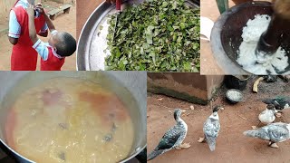 A NEW UNIFORM FOR MY GIRLS// COOKING IN A NIGERIAN HOME