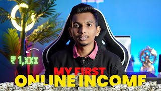 💸 How I Made My First Online Income ₹1,XXX? | How You Can Do It Too | Ayush Mishra