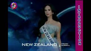 SPOTTED | MISS COSMO 2024 FINALS INTRODUCTION , NEW ZEALAND'S FRANKIE RUSSELL