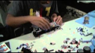 Lego Technic Hotrod [42022] Time-lapse Build