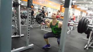 Squats 110 kg x 25 / Приседания 110 кг на 25