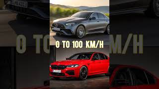 BMW M5 2023 VS MERCEDES-AMG C43 #automobile #bmw #benz #bmwm5 #c43amg