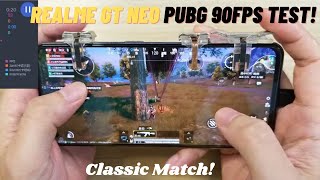 Realme Gt Neo Pubg 90fps Test! Realme Gt Neo Pubg Mobile Handcam!