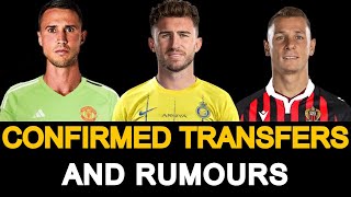 CONFIRMED TRANSFERS AND TRANSFER RUMOURS. TRANSFER NEWS FT. VLACHODIMOS, AYMERIC LAPORTE, DIGNE