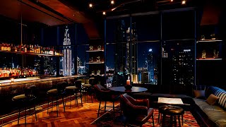 Night Smooth Jazz with Cozy New York Lounge🍷Relaxing Classical Music for a Serene and Calm Night