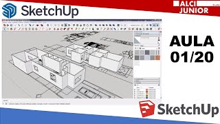 Curso Completo de SketchUp - Aula 01/20 - Instalação e primeiros passos | Alci Junior Studio