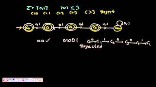 3 Deterministic Finite Automata (DFA) Design: Length of String Comparison