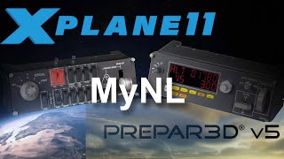 MFS 2020 | X-plane 11 | Prepar3D v5 | Saitek (Logitech) multi и switch panel | MyNL июль 2020