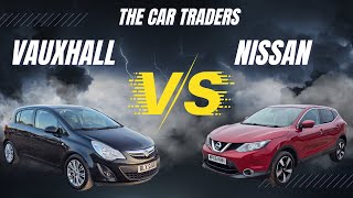 2012 Vauxhall Corsa vs 2016 Nissan qashqai