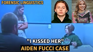 How Teen Monster Aiden Fucci Lied to His Parents About Tristyn Bailey in Police Video