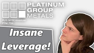 Platinum Group Metals Has Insane Leverage! $PLG $PTM