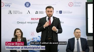 Cezar Baciu (Viceprimarul Municipiului Iași) despre RESPO CITY 2023