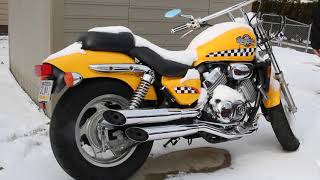 1995 Honda Magna - Cold Start