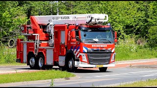 Brandweer en Ambulances met spoed in Leeuwarden