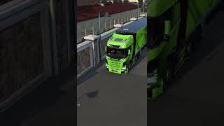 #TruckersMP: Finisz Konwoju w Amsterdamie! 🚛🇳🇱 #shorts #shortsvideo #ets2 #convoy #truck  #amsterdam