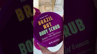 NEW Trader Joe’s Brazil Nut Body Butter, Wash + Scrub