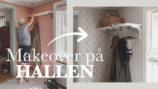 Min stora hall-makeover med loppis & DIY! 🔨