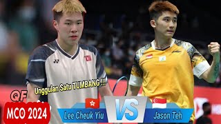 Lee Cheuk Yiu vs Jia Heng Jason Teh || QF Macau Open 2024