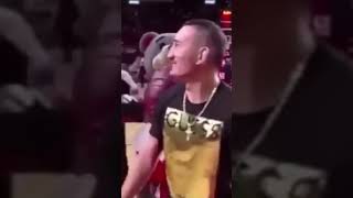 Max Holloway Knocks Out NBA Mascot #shorts