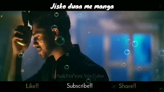 Tere bina mushkil ab ek bhi kadam chalna ||WhatsApp status|| video