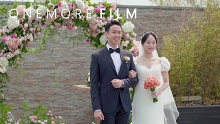 [원모어필름] 영등포 코트야드 메리어트 타임스퀘어 웨딩홀  시네마틱 본식 4K 웨딩영상 하이라이트