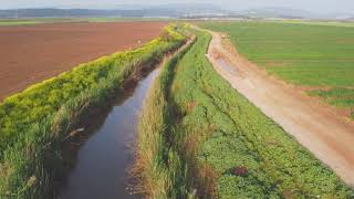 River creek View used in irrigation Farm Lands | Video Film with Drone Mavic #Vlog 1