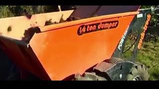 All terrain performance by mini dumper @ Muck Truck