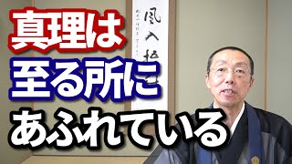 真理は、至る所に、あふれている。　ショート法話(408)