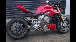 Ducati Streetfight V4 tuned