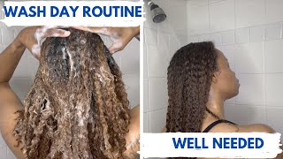 Simple Wash Day Routine