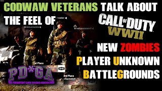 CODWAW Veterans Talk About The Feel Of New CODWW2, Zombies, Player Unknown Battlegrounds