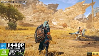 Monster Hunter Wilds I RTX 4070 + i5 13500 I 1440p Ultra Settings + DLSS + FG Benchmark Test