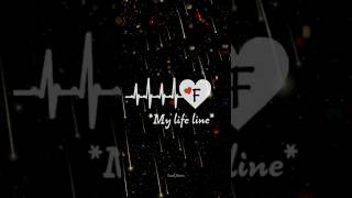 F ❣️ Life Line Status 💕 F Line Life Status 🥰 #love #song #viral