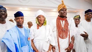 OONI OF IFE APPRECIATES CHEIF ADEBUTU KENSINGTON FOR THE ODUDUWA HALL