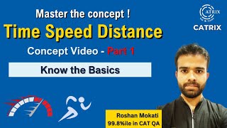 Time, Speed, and Distance Basic Conversions with Roshan Mokati Sir | CATRIX