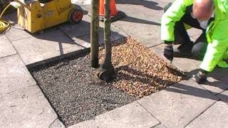 Permeable Tree Pit Surfacing from Ronacrete